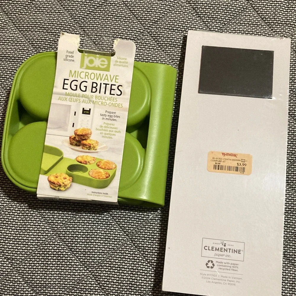 Joie Green Microwave Egg Bites Mold both items are not open